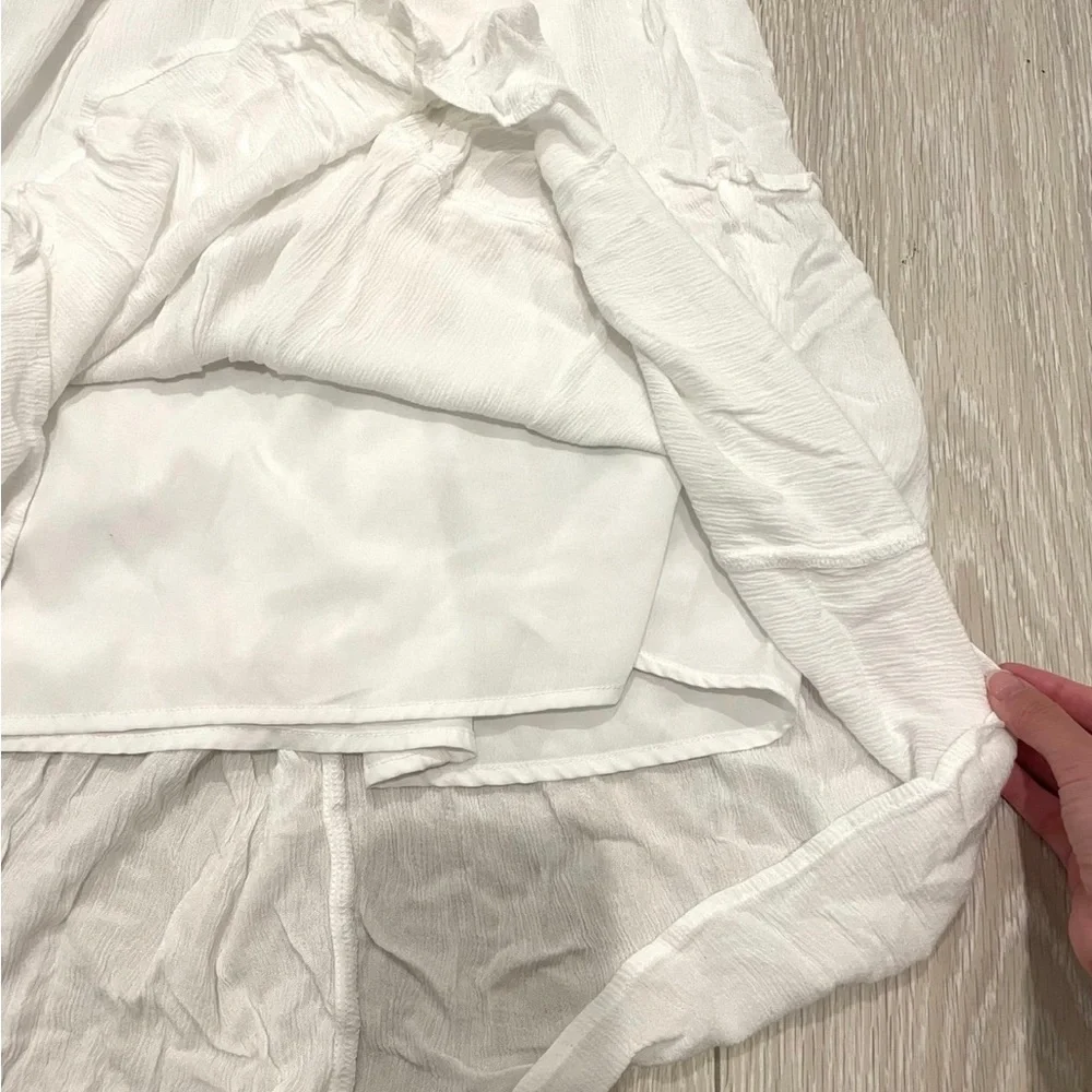 Hollister White Maxi Skirt XXS - Picture 4 of 6